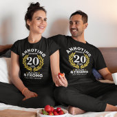 Funny 20th Anniversary for couples Tシャツ