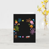 Funny 367 Days Later 67 Six Seven Happy New Year G カード (黄色い花)