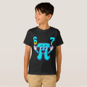 Funny 3.14 6 7 meme math nerd genz brainrot italia tシャツ (正面フル)