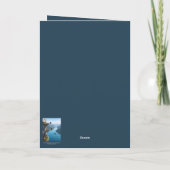 Funny 3D animal birthday card カード (裏面)