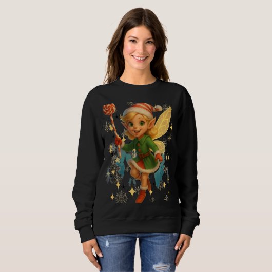 Funny 3D Cartoon Ugly Christmas Sweatshirt  スウェットシャツ (正面フル)