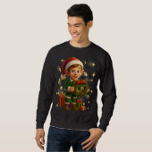 Funny 3D Cartoon Ugly Christmas Sweatshirt  スウェットシャツ (正面フル)