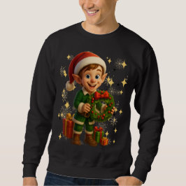Funny 3D Cartoon Ugly Christmas Sweatshirt  スウェットシャツ