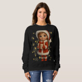 Funny 3D Cartoon Ugly Christmas Sweatshirt  スウェットシャツ (正面フル)