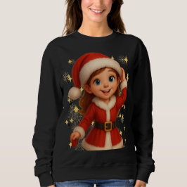 Funny 3D Cartoon Ugly Christmas Sweatshirt スウェットシャツ