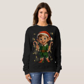 Funny 3D Cartoon Ugly Christmas Sweatshirt スウェットシャツ (正面フル)