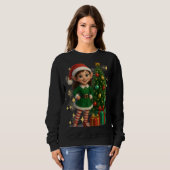Funny 3D Cartoon Ugly Christmas Sweatshirt  スウェットシャツ (正面フル)