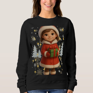 Funny 3D Cartoon Ugly Christmas Sweatshirt  スウェットシャツ