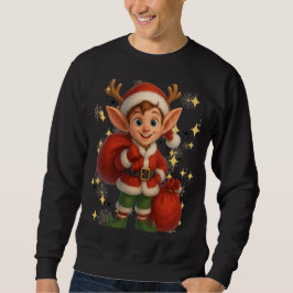 Funny 3D Cartoon Ugly Christmas Sweatshirt スウェットシャツ