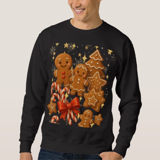 Funny 3D Cartoon Ugly Christmas Sweatshirt  スウェットシャツ (正面)