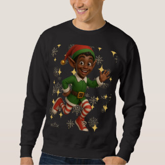 Funny 3D Cartoon Ugly Christmas Sweatshirt スウェットシャツ