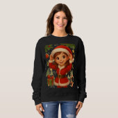 Funny 3D Cartoon Ugly Christmas Sweatshirt  スウェットシャツ (正面フル)