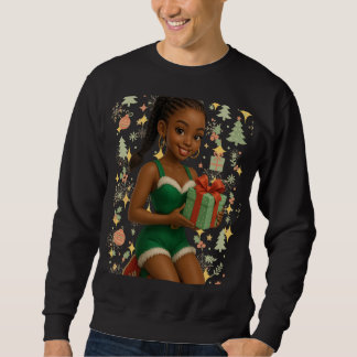 Funny 3D Cartoon Ugly Christmas Sweatshirt スウェットシャツ