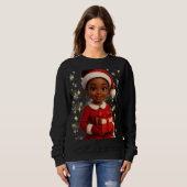 Funny 3D Cartoon Ugly Christmas Sweatshirt スウェットシャツ (正面フル)