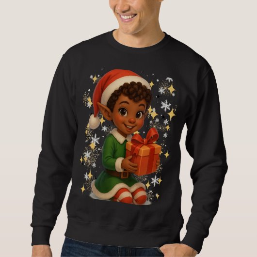 Funny 3D Cartoon Ugly Christmas Sweatshirt  スウェットシャツ (正面)