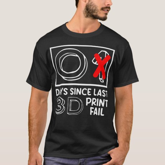 Funny 3D Printing Service Business Owner 3D Printe Tシャツ (正面)