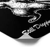 Funny 40th Birthday Est 1986 Feral &amp; Forty Rac ポスター (角)