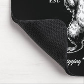 Funny 40th Birthday Est 1986 Feral &amp; Forty Rac マウスパッド (コーナー)