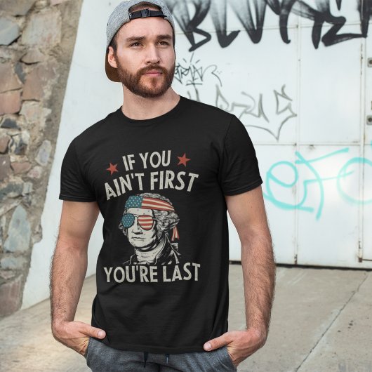 Funny 4th July George Washington Tシャツ