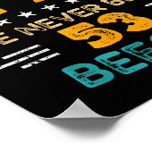 Funny 53rd Birthday I Don't Know How To Act My Age ポスター (角)