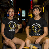 Funny 5th Anniversary for couples Tシャツ