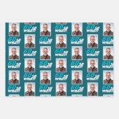 Funny 60 so what Quote Photo 60th Birthday ラッピングペーパーシート (正面2)