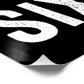 Funny 60th Birthday So Happy I'm Sixty 60 ポスター (コーナー)