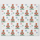 Funny 67 6 7 Meme Xmas Nutcracker Christmas Humor ラッピングペーパー (フラット)