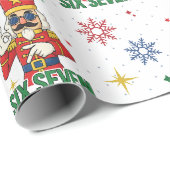 Funny 67 6 7 Meme Xmas Nutcracker Christmas Humor ラッピングペーパー (ロールコーナー)
