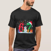 Funny 67 Christmas 6 7 Six Seven Meme 6 7 Matching Tシャツ (正面)