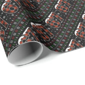 Funny “67” Christmas Meme – Red & Green Plaid  ラッピングペーパー (ロールコーナー)