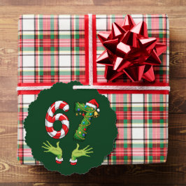 Funny “67” Christmas Ornament オーナメントカード