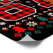 Funny 67 Christmas Pajamas Shirt Six Seven Meme Br ポスター (角)