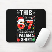 Funny 67 Christmas Pajamas Shirt Six Seven Meme Br マウスパッド (マウス)