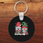 Funny 67 Christmas Pajamas Six Seven Meme 67 Gnome キーホルダー (正面)