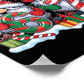 Funny 67 Christmas Pajamas Six Seven Meme 67 Gnome ポスター (角)