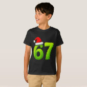 Funny 67 Christmas Six Seven Meme 6 7 Teens Boys G Tシャツ (正面フル)
