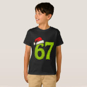 Funny 67 Christmas Six Seven Meme 6 7 Teens Boys G Tシャツ (正面フル)