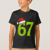 Funny 67 Christmas Six Seven Meme 6 7 Teens Boys G Tシャツ (正面)
