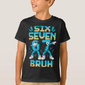 Funny 67 Dab Six Seven Burh Christmas 6 7 Dabbing  Tシャツ (正面)