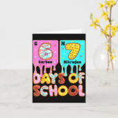 Funny 67 Days Of School Meme Periodic Table Drip G カード (黄色い花)