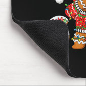 Funny 67 Gingerbread Six Seven Ice Cream Drip Chri マウスパッド (コーナー)