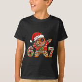 Funny 67 Gingerbread Six Seven Ice Cream Drip Chri Tシャツ (正面)