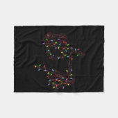 Funny 67 Hand Six Seven Meme Brainrot Christmas Xm フリースブランケット (正面(横))