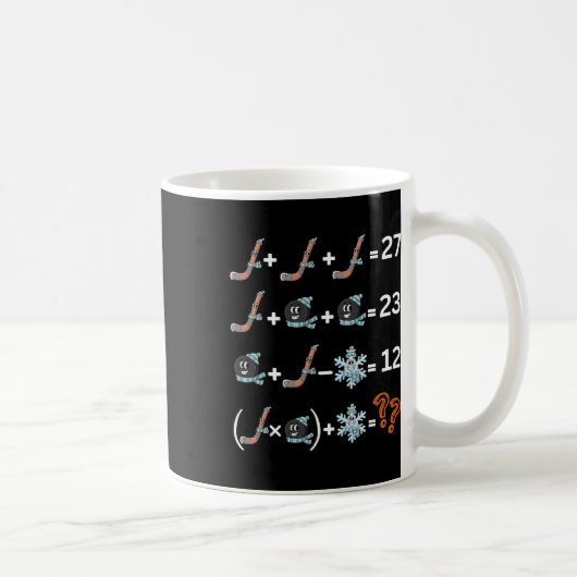 Funny 67 Hockey Drip Meme Number Math Teacher コーヒーマグカップ (右)