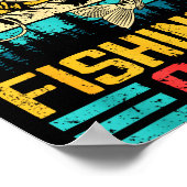 Funny 67 How Many Days A Week Should You Go Fishin ポスター (角)