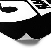 Funny 67 Japanese Meme Roku Nana Graphic Design ポスター (角)