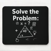 Funny 67 Math Meme Solve The Problem Teacher For S マウスパッド (正面)