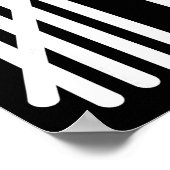 Funny 67 Math Teacher Kindergarten Number Counting ポスター (角)