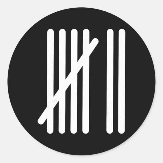 Funny 67 Math Teacher Kindergarten Number Counting ラウンドシール (正面)